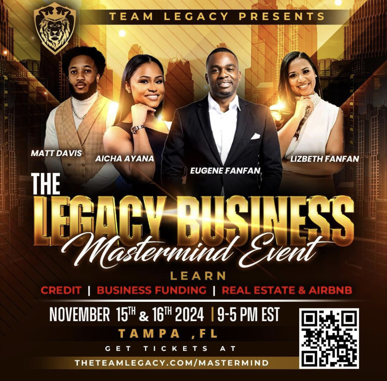 The Legacy Mastermind Event