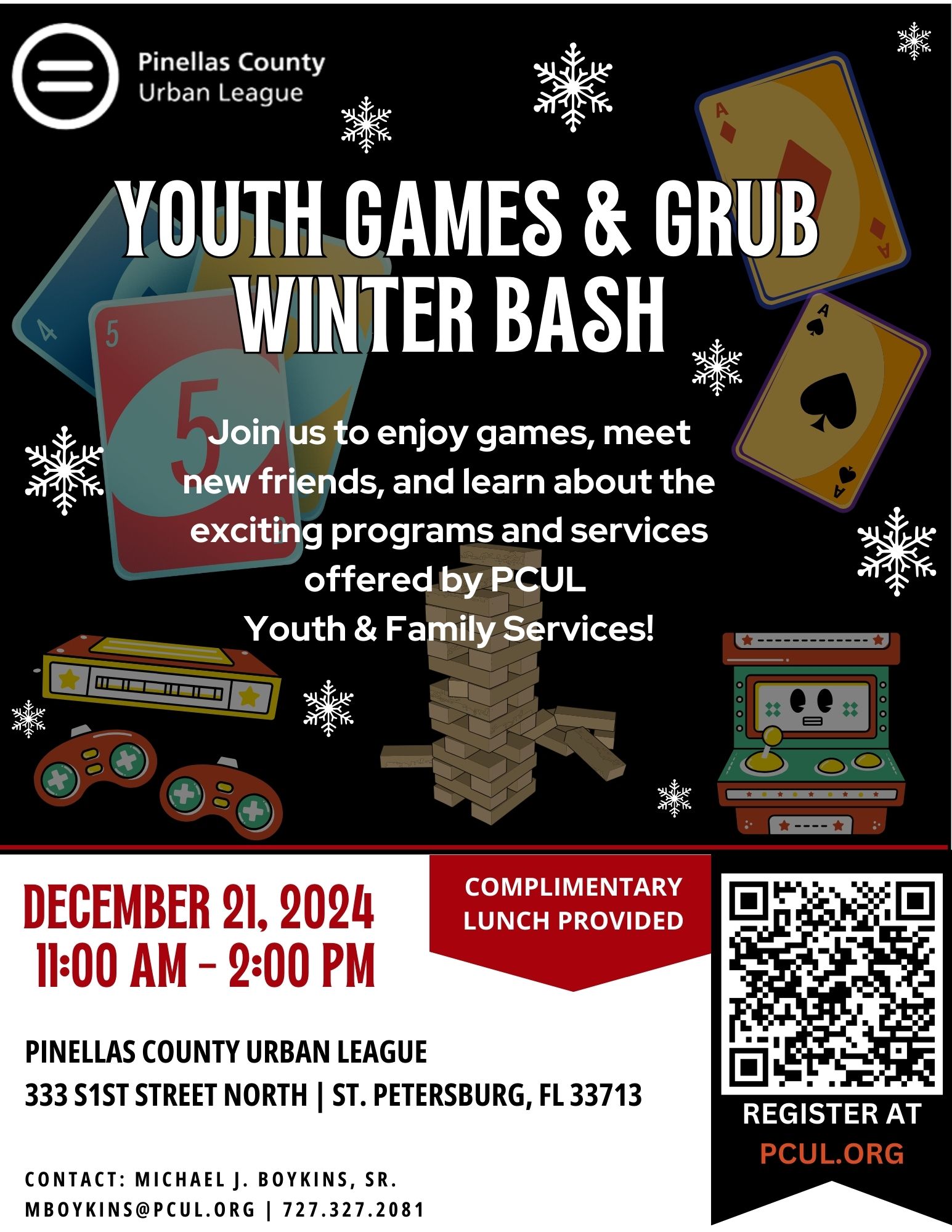 Youth Games & Grub Winter Bash