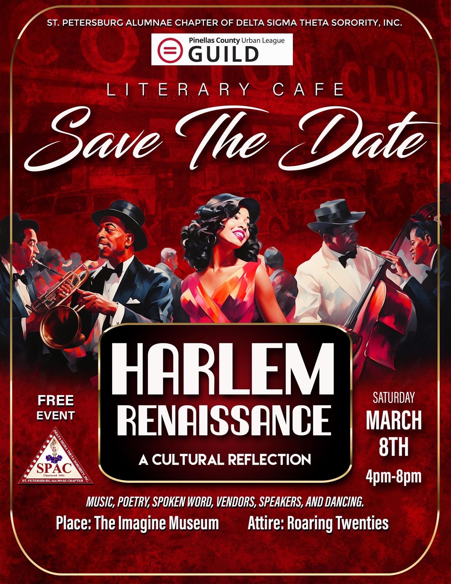 St. Pete Alumnae Chapter of Delta Sigma Presents Harlem Renaissance