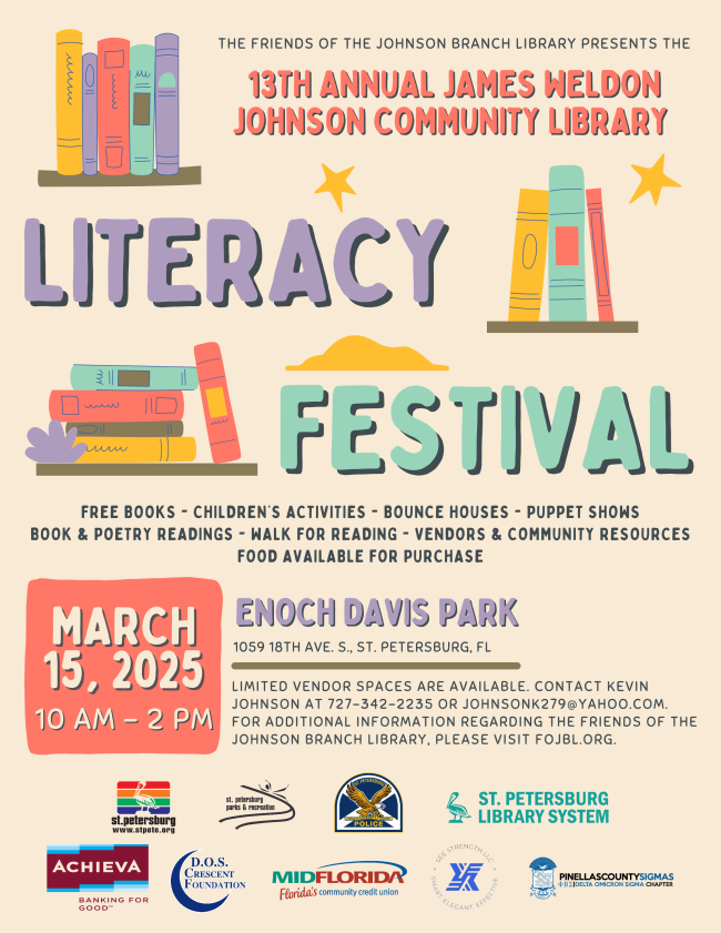 13th Annual James Weldon Johnson Community Library Literacy Fest