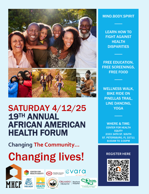 19th Annual African American Health Forum