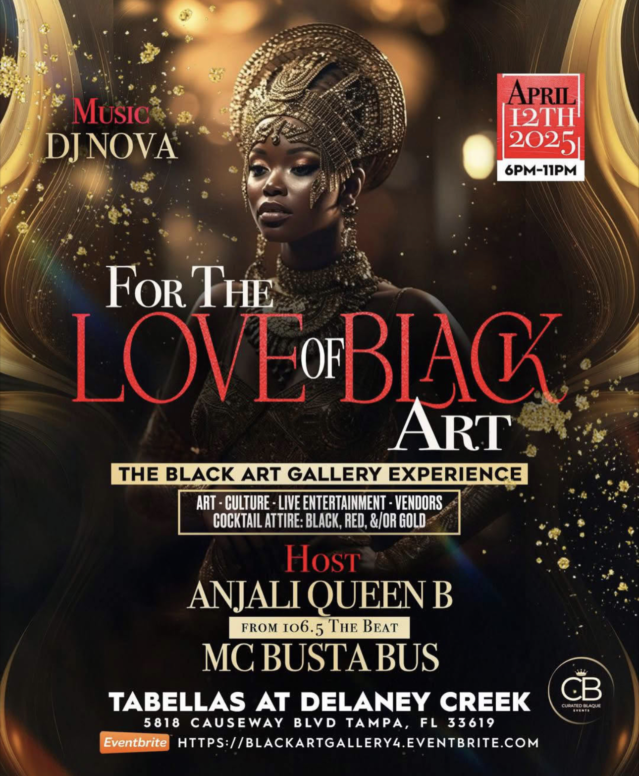 4TH Annual "FOR THE LOVE OF BLACK ART," The Black Art Gallery Experience