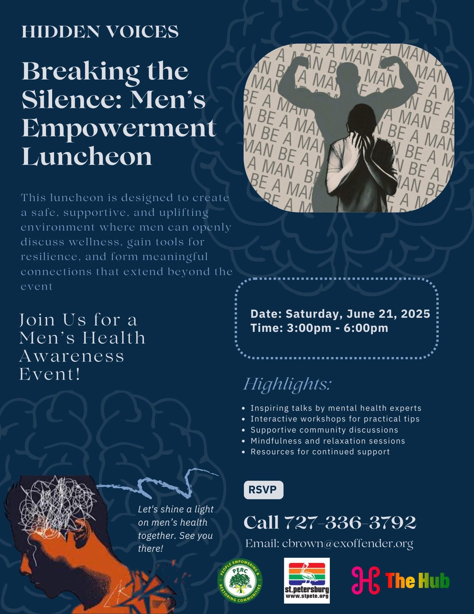 Hidden Voices Breaking the Silence: Men's Empowerment Luncheon