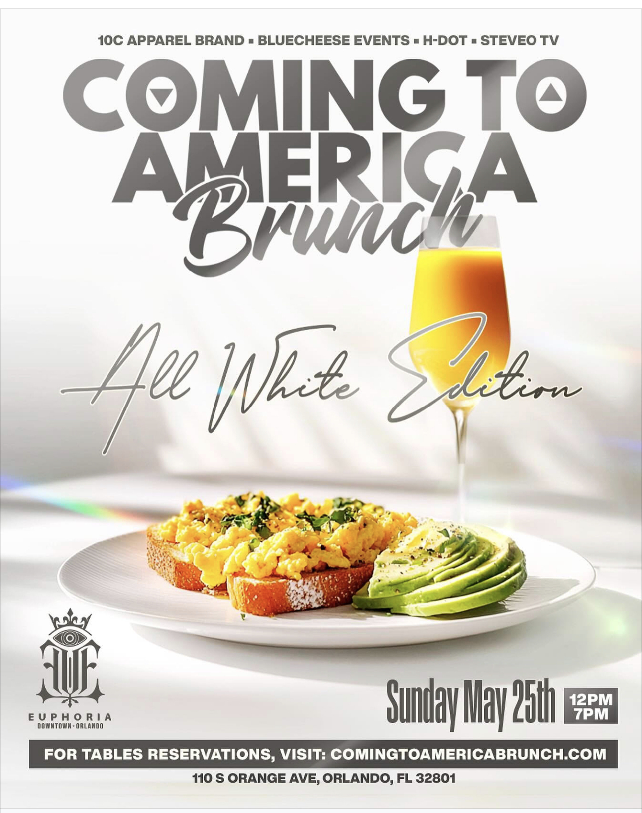 Coming To America Brunch: "All White" Edition