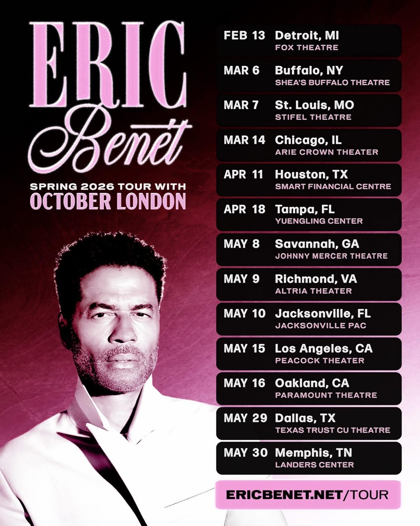 October London, Leela James, & Eric Benet