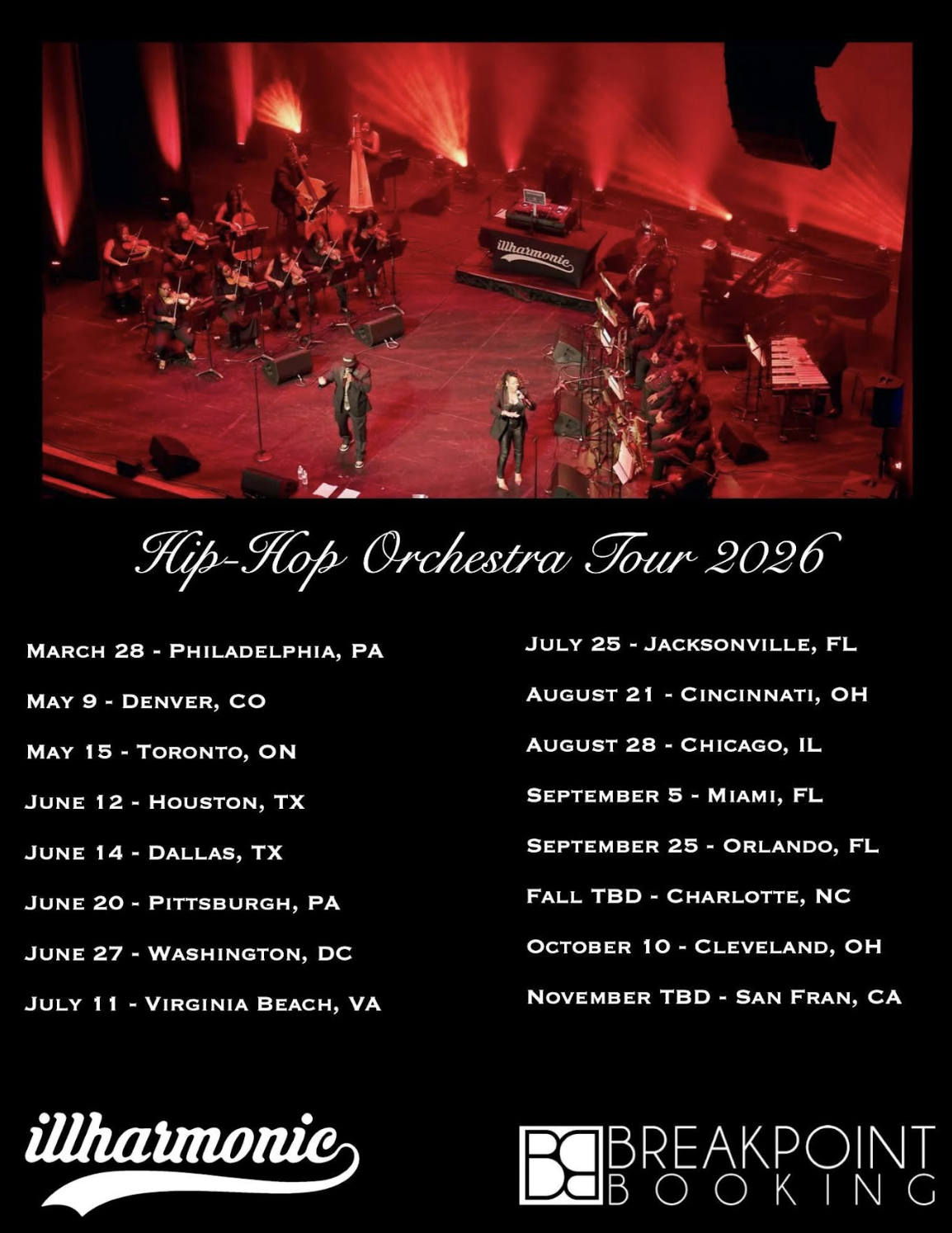 Hip-Hop Orchestra Tour 2026