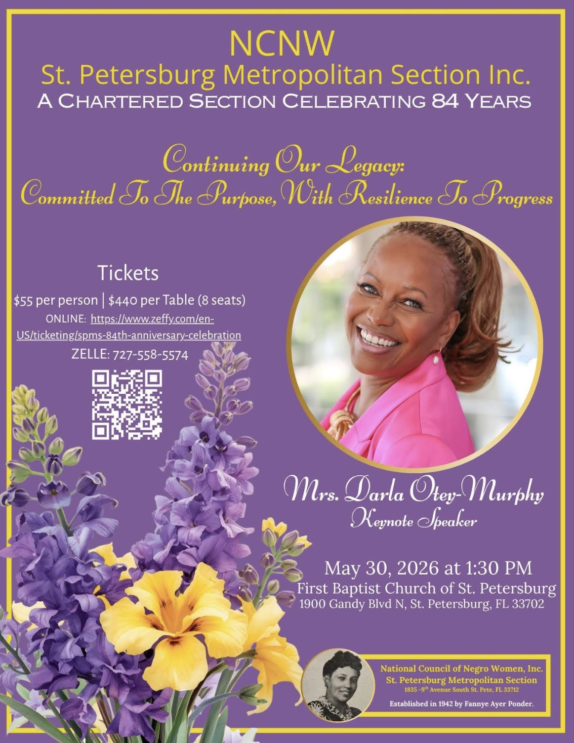 NCNW St. Petersburg Metropolitan Section Inc. A Chartered Section Celebrating 84 Years