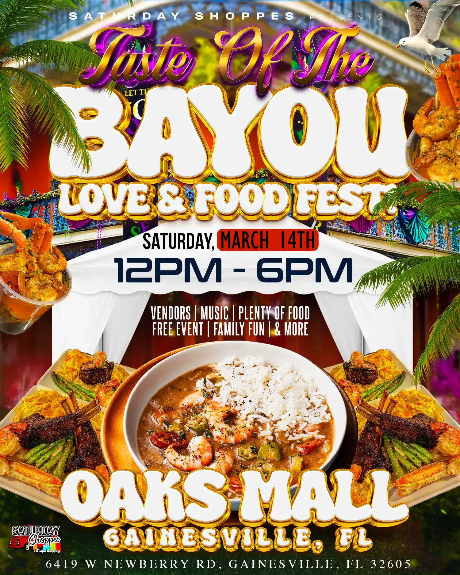Taste of the Bayou Love & Food Fest