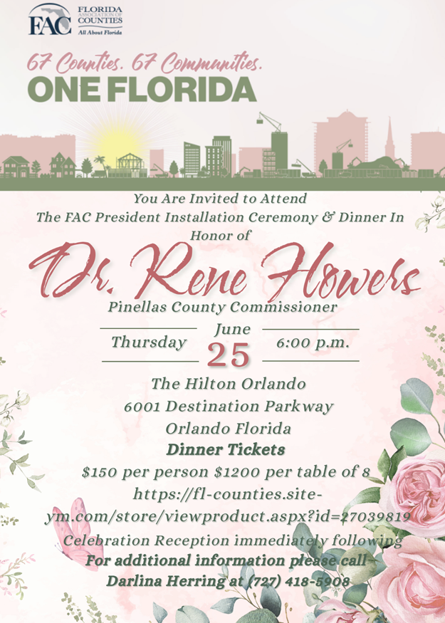 The FAC President Installation Ceremony & Dinner in Honor of Dr. Rene Hower